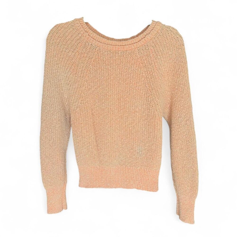 Free People Knit peach Sweater size S